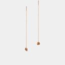 Rose Flower Threader Earrings for Women