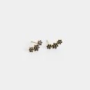 Floral Climber Stud Earrings for Women