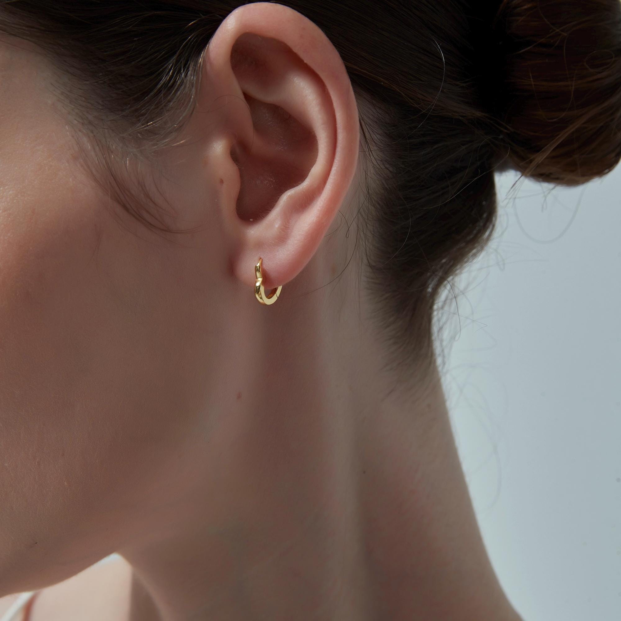 Open Heart Hoop Earrings for Women - Image 5