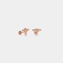 Saturn Planet and Astronaut Stud Earrings for Wome