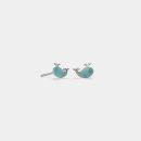 Cute marine animal fixed earrings